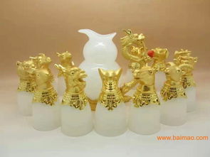 匠心獨(dú)韻 十二生肖阿富汗玉藝術(shù)酒具，品味文化與工藝的華彩交融